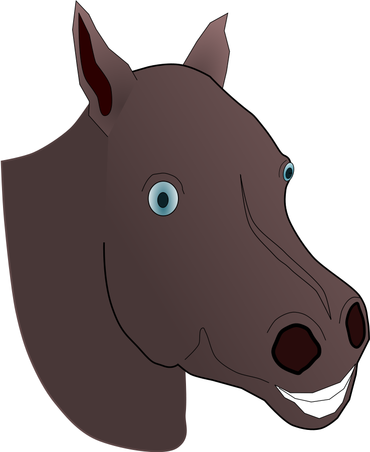Horse Head Mask Png Picture Download - Horse Head Mask Clipart (534x596), Png Download