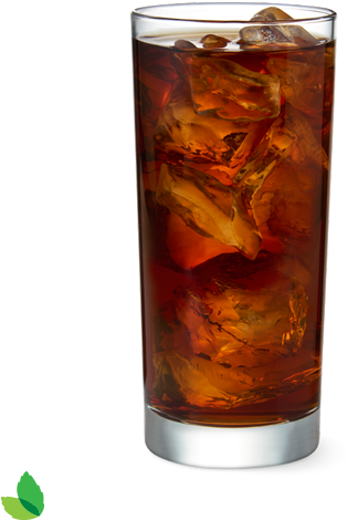 Cold-brewed Iced Coffee Recipe With Truvía® Natural - Iced Black Coffee Png (460x553), Png Download