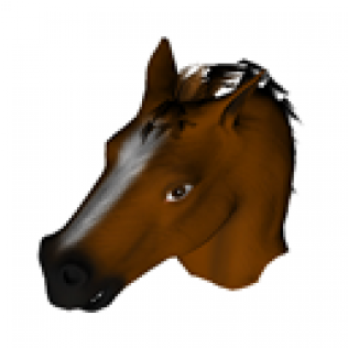 Cabeza De Caballo Mascara Png (600x315), Png Download