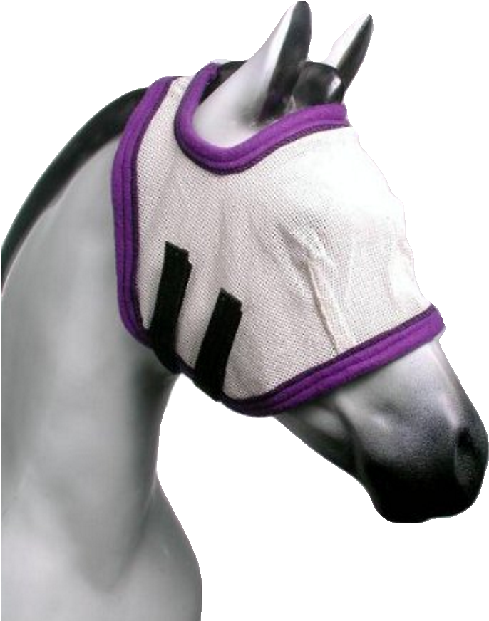 Tough-1 Miniature Fly Mask With Out Ears (829x1001), Png Download