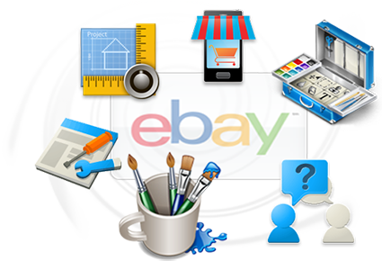 Create Free Ebay Listing Templates - Ebay Background (425x290), Png Download