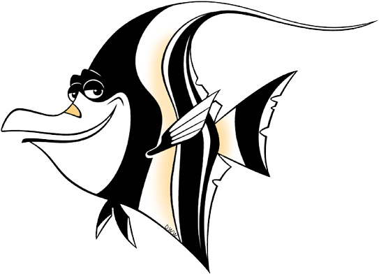 Finding Nemo Clip Art - Finding Nemo Svg Free (550x402), Png Download