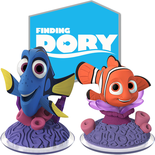 Disney - Finding Dory Disney Infinity (503x525), Png Download