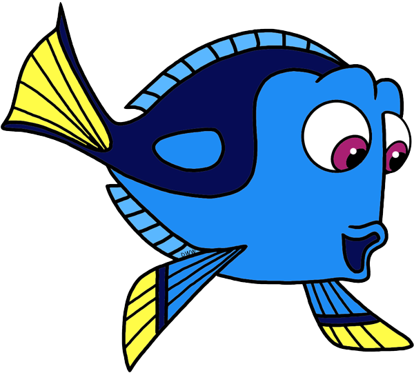 What Fish Is Pearl In Finding Nemo - Dory Clipart (600x541), Png Download