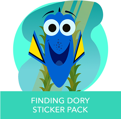 Thermos, Dual Lunch Kit, Finding Dory (400x400), Png Download