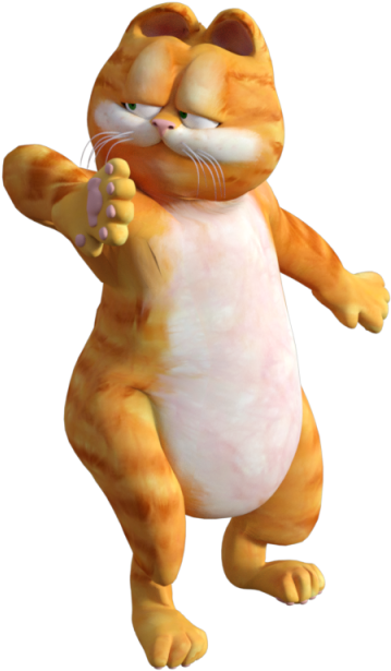 Orange Lazy Cat, Cat, Animal, Cute Png And Psd - Cat (640x640), Png Download