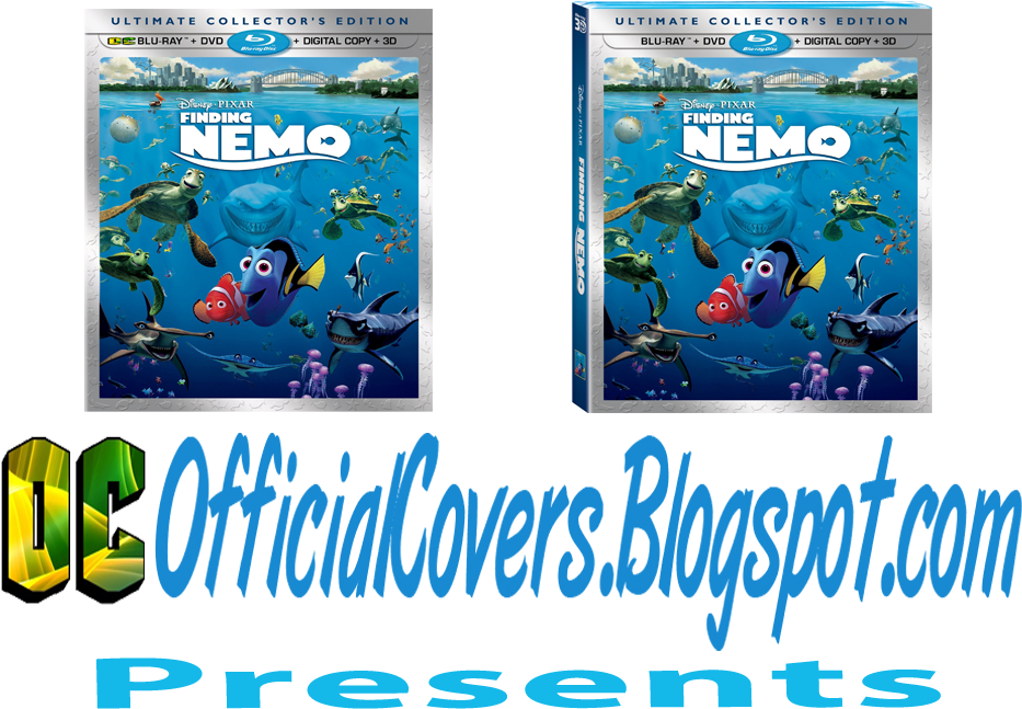 Image Quality - High - Finding Nemo 3d (3d Blu-ray + Blu-ray + Dvd + Digital (1000x750), Png Download