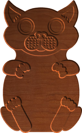 Cute Cat Blank - Cat (430x430), Png Download