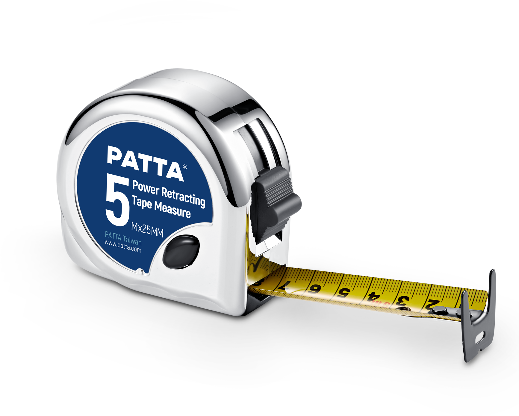 Spring Loaded For Fast, Excellent Retraction - Tape Measure (1920x1920), Png Download