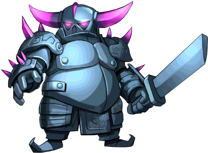 Clash Of Clans Anime Version (417x320), Png Download