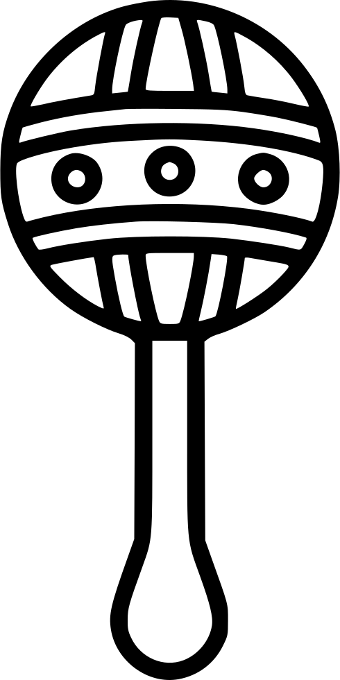 Baby Rattle - - Baby Rattle (490x980), Png Download