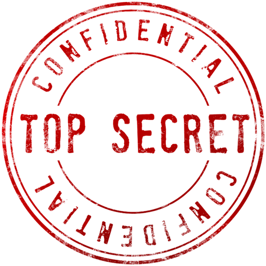 Secret Vector Shh - Passport To Peril Series (551x550), Png Download