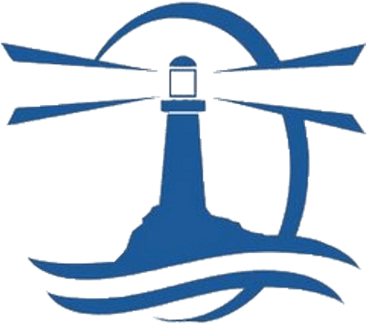 Black White Lighthouse Clipart Transparent Png Stickpng - Fresno Rescue Mission Logo (400x400), Png Download