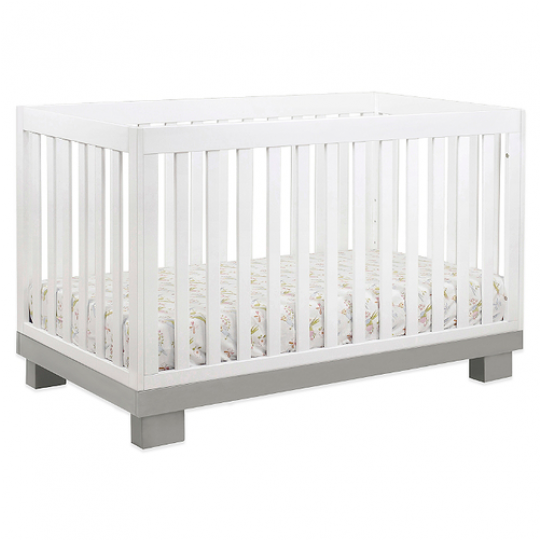 Benjamin Metro Crib - Infant Bed (539x761), Png Download