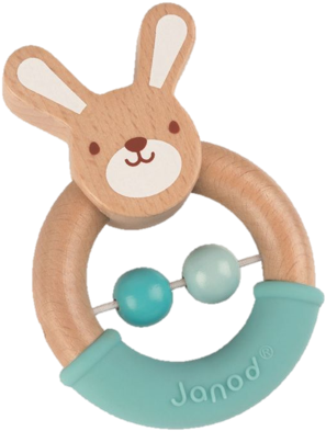 Baby Rattle And Teether - Rattle (310x404), Png Download