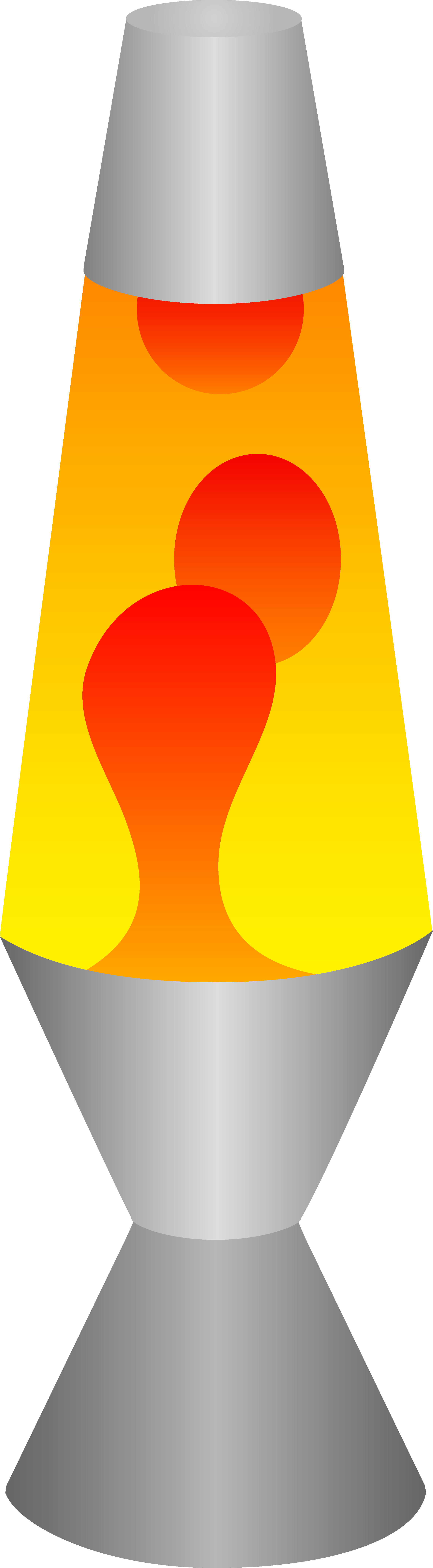 Tall Lamp Clipart - Lava Lamp Clipart Png (2281x8260), Png Download