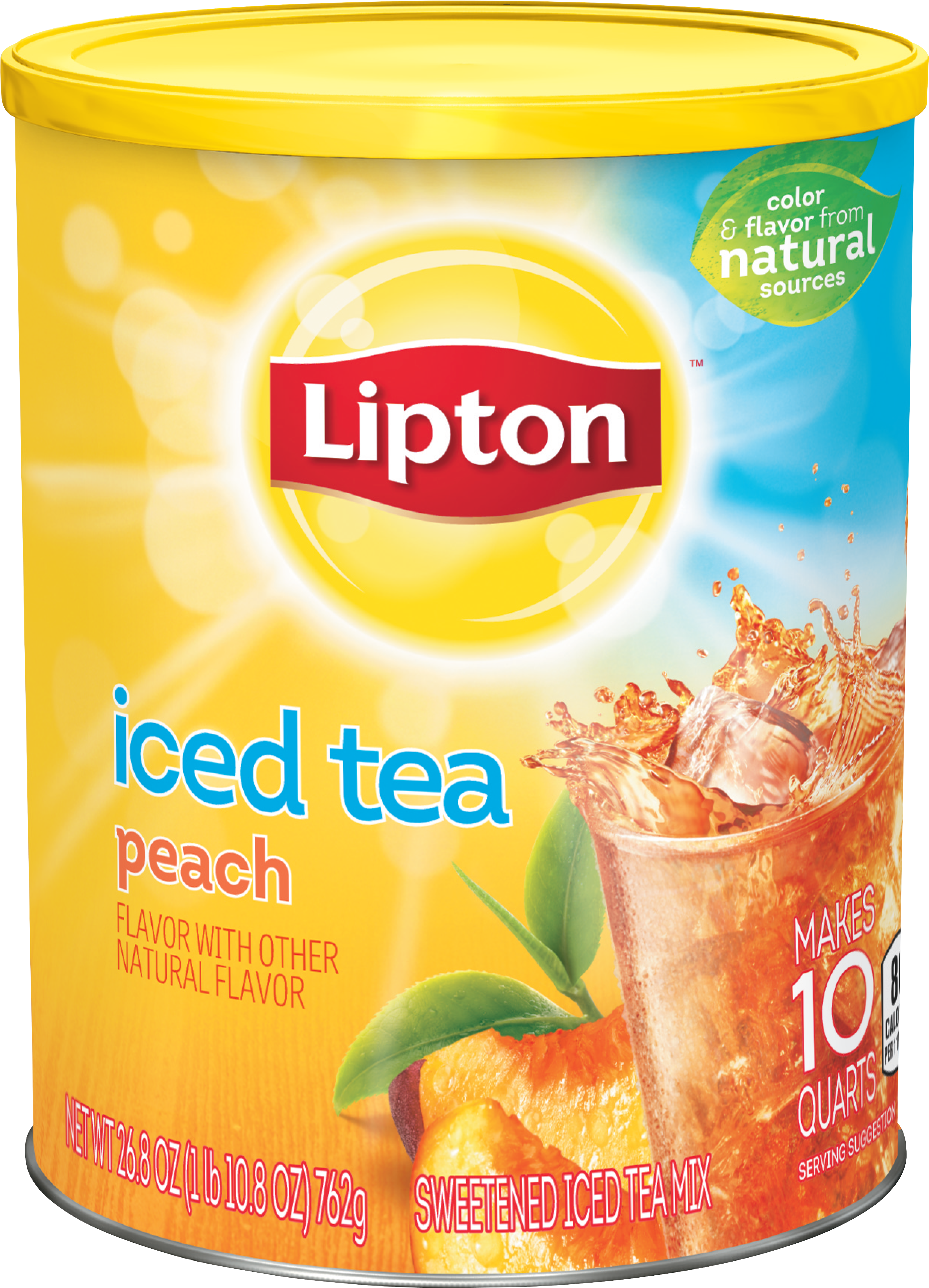 Lipton Raspberry Iced Tea Jar (5000x5000), Png Download