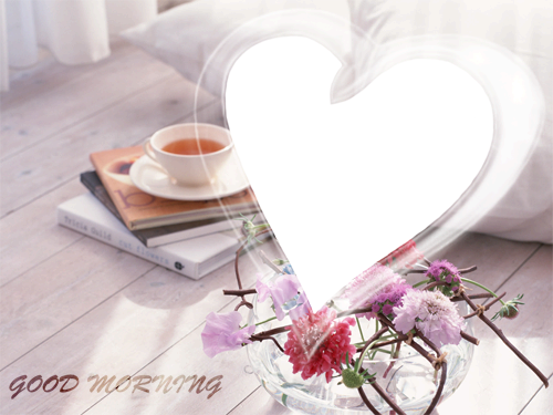 Good Morning To You - Good Morning Photo Frames (500x375), Png Download