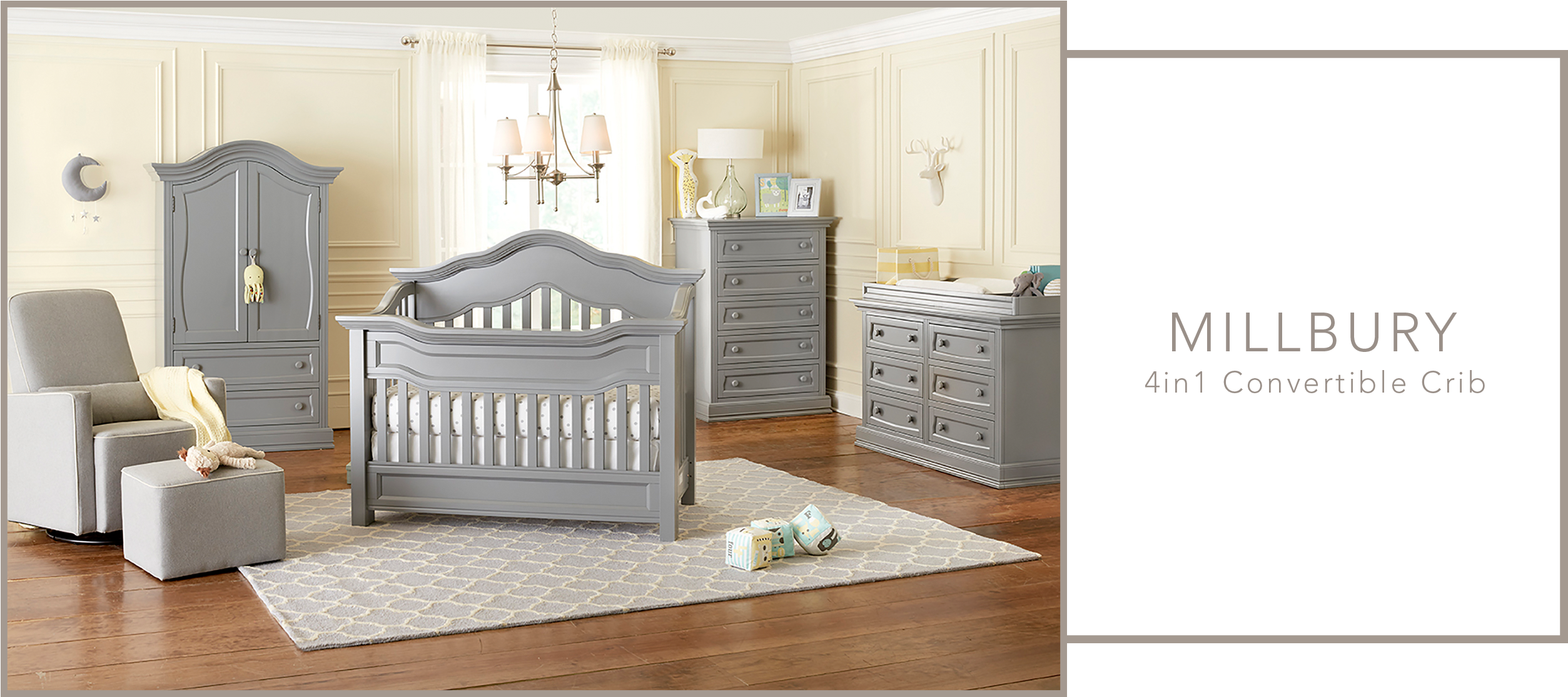 Baby Appleseed - Bedroom (2626x1230), Png Download