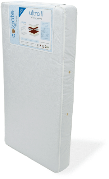Colgate Ultra Ii 150 Coil Innerspring - Colgate Eco Classica I Crib Mattress (411x600), Png Download