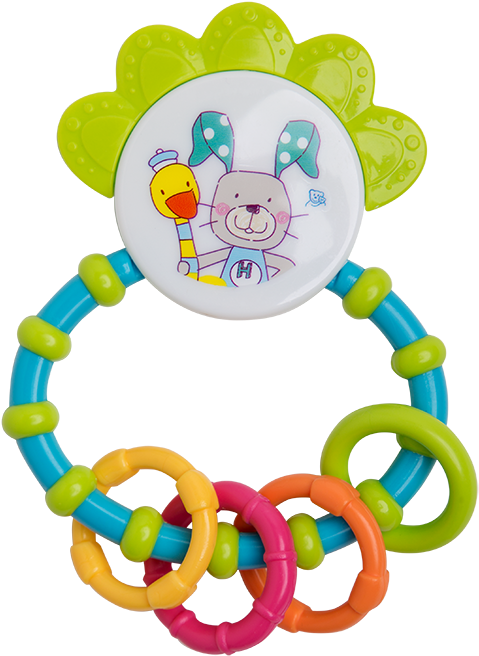 Encourages Babies To Grasp And Reach - Toy (591x787), Png Download