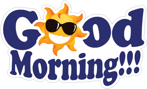Good Morning Sticker - Green Has Gone To War (490x317), Png Download