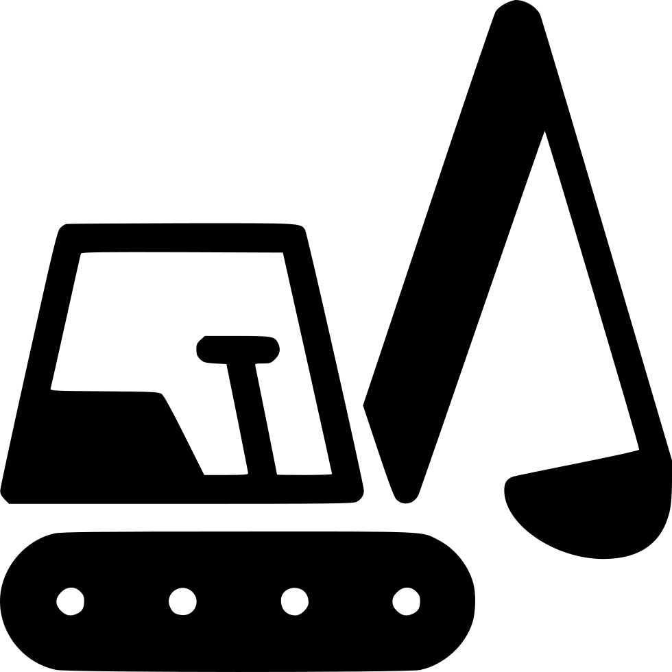 Excavator Comments - Excavator Icon Png Free (980x980), Png Download