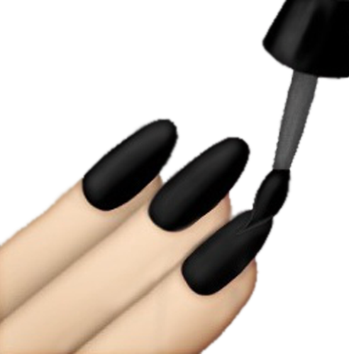 Nail Clipart Emoji - Nail Emoji (492x498), Png Download