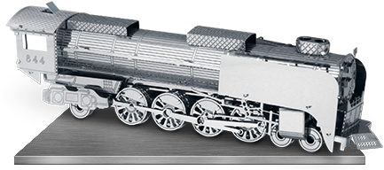 Picture Of Steam Locomotive - Metal Earth 3d Metal Model - Steam Locomotive (440x330), Png Download