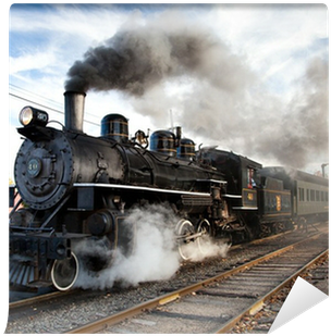 Wallmonkeys Wall Decals Wallmonkeys Essex Steam Train (400x400), Png Download