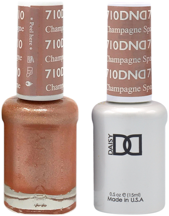 Daisy Gel Polish Champagne Sparkles - Cinnamon Whip Nail Polish (500x500), Png Download