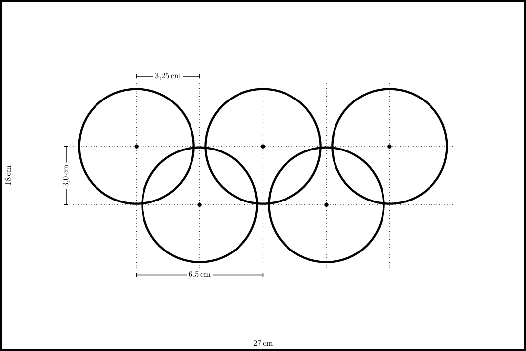 Enter Image Description Here - Dimensions Of The Olympic Flag (1063x709), Png Download