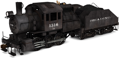 Reading Camelback - Trainz 0 6 0 Reskin (500x500), Png Download