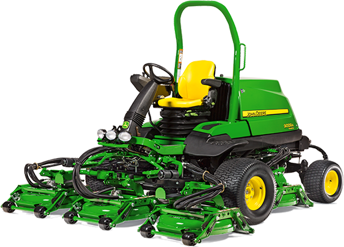 9009a Terraincut™rough Mower - John Deere 9009a (1366x768), Png Download