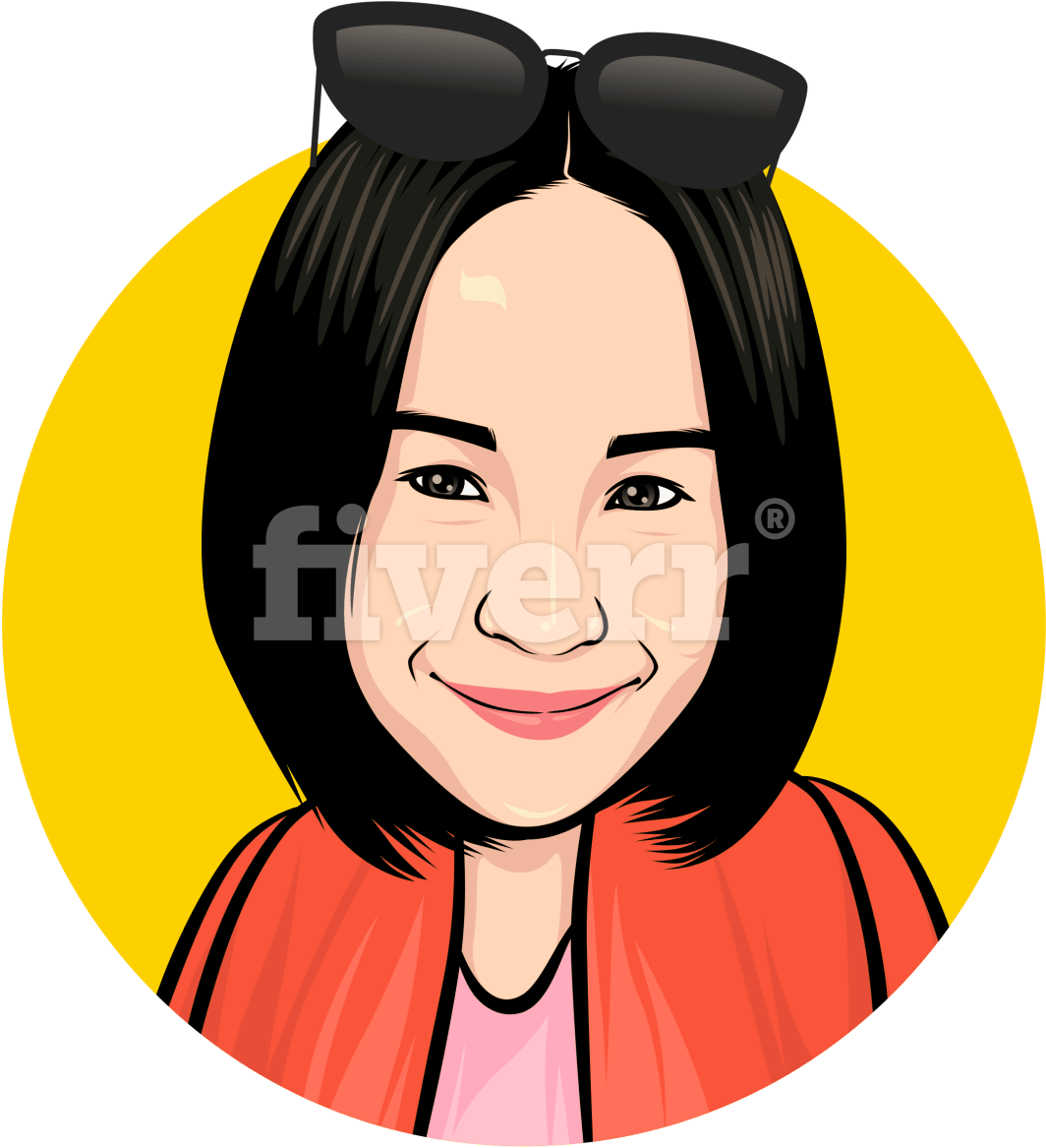 Draw Bighead Caricature Cartoon Within - Drawing (1200x1200), Png Download