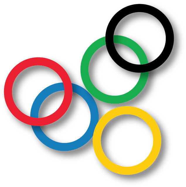 Olympic Rings - Museum (643x645), Png Download