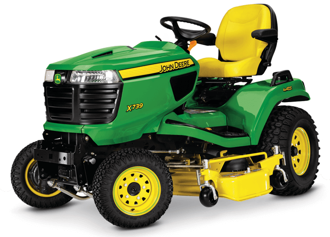 Lawn Tractors - 2016 John Deere X700 (642x462), Png Download