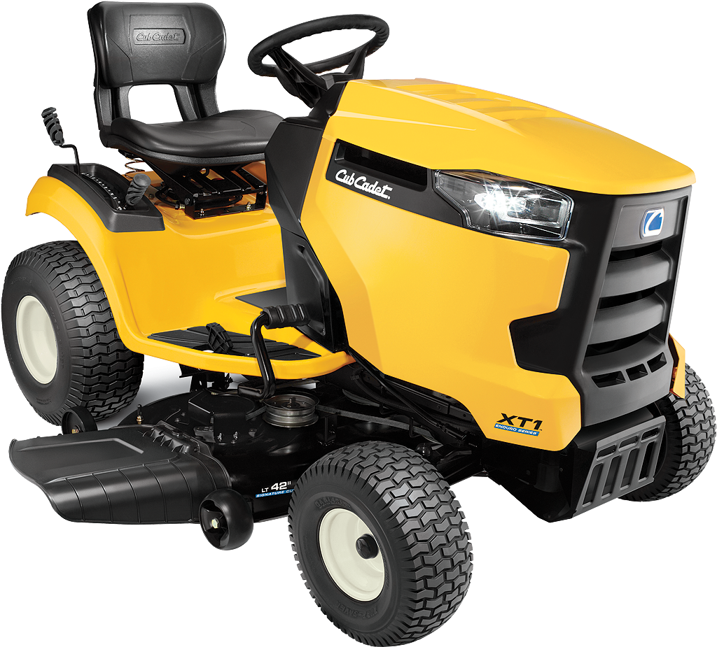 And The Mower Is Off Again The Last One Left Walks - Cub Cadet Xt1 46 (1200x1100), Png Download