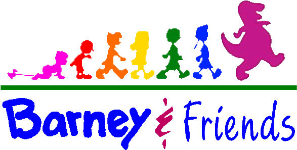 Barney And Friends Logo - Barney And Friends Posters (640x337), Png Download