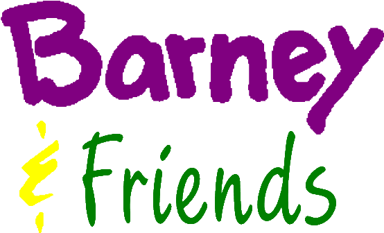 Barney & Friends Logo 2017 - Barney: Sharing Is Caring [book] (603x374), Png Download