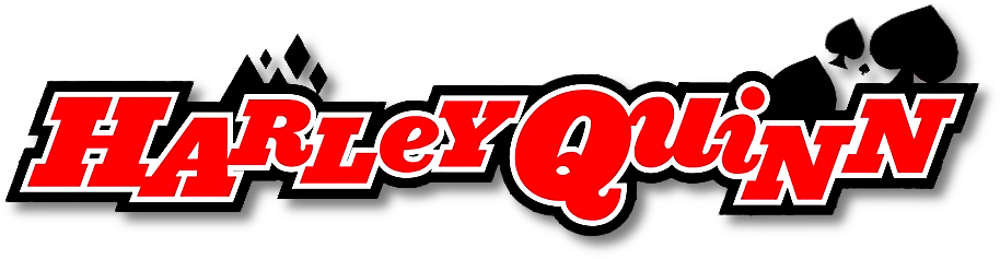 Harley Quinn Logo - Wiki (1154x247), Png Download