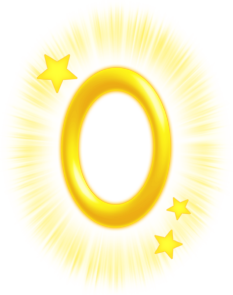 Gold Ring - Gold Ring Mario (475x600), Png Download