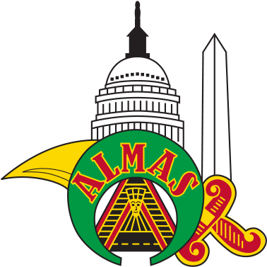 Donate To Almas Almas Shriners, Washington, Dc - Emblem (393x393), Png Download