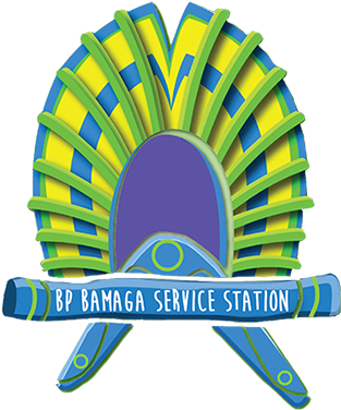 Bp Bamaga Service Station - Circle (326x400), Png Download