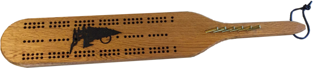 Cribbage Paddle - Peters Billiards (650x487), Png Download