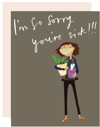 I'm Sorry You're Sick - Im Sorry Youre Sick (340x475), Png Download
