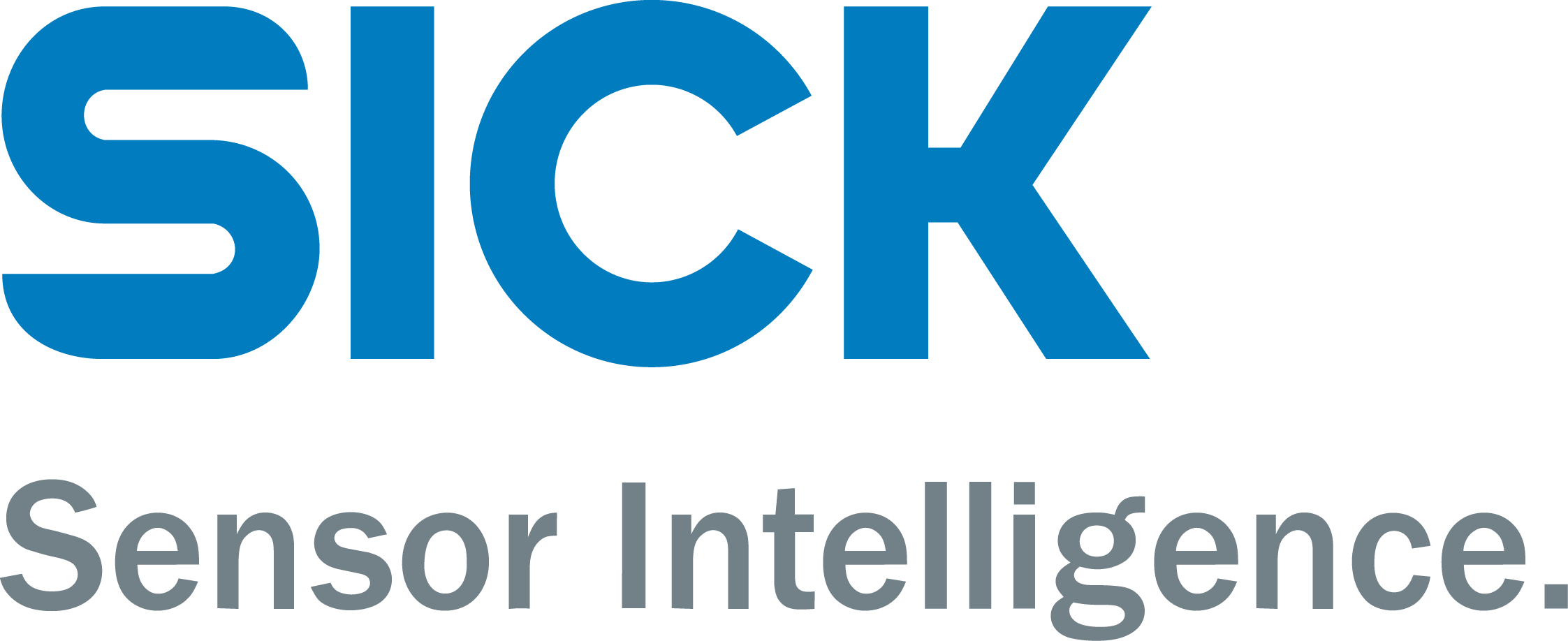 Sick Logo Claim 4c - Sick Sensor Intelligence Logo (2245x918), Png Download