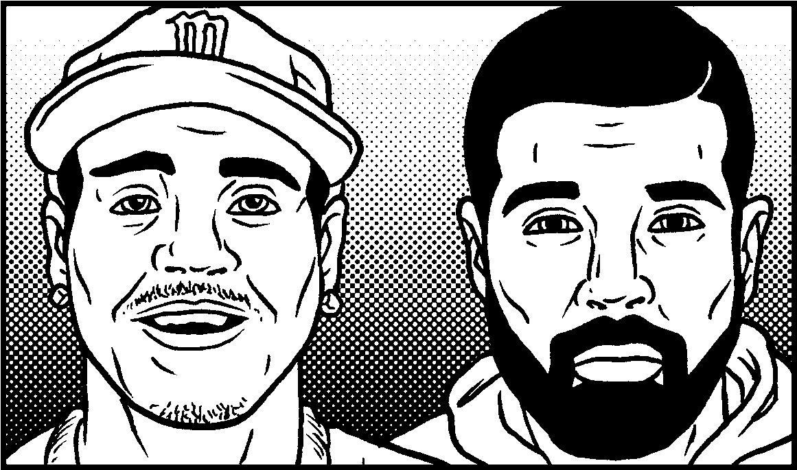Nyjah Huston = Drake - Illustration (1500x750), Png Download