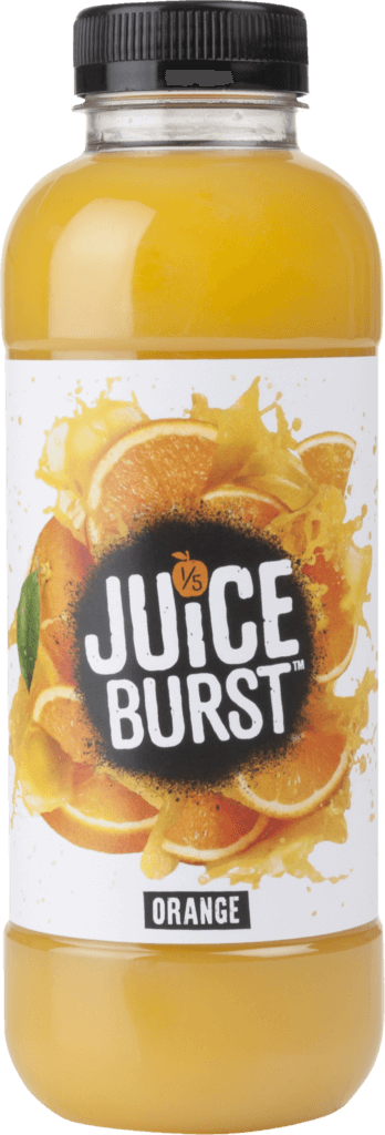 Juice Burst Orange 330ml (348x1024), Png Download