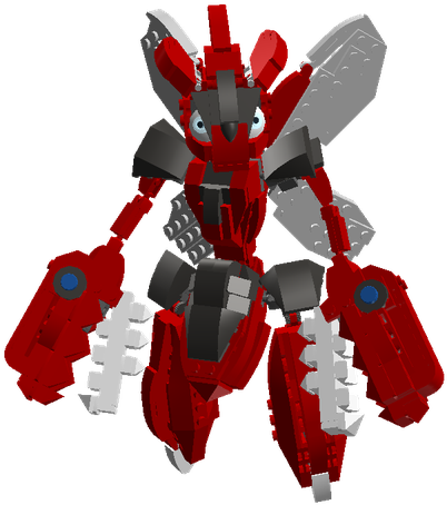 Mega Scizor - Mecha (800x527), Png Download